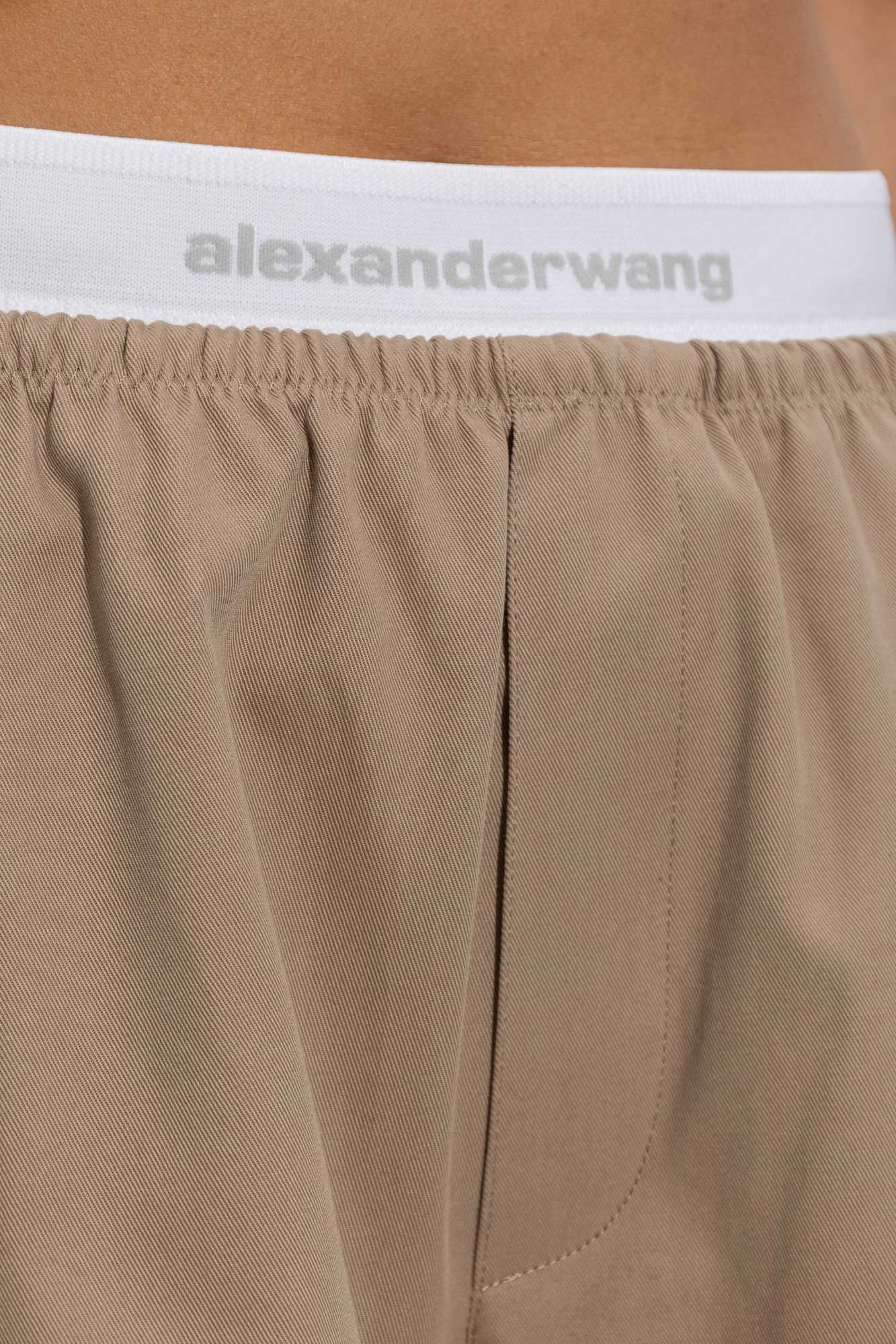 Alexander Wang Pants with logo | Women's | Vitkac